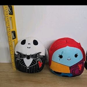 Squishmallows Black and White Skeleton Plush